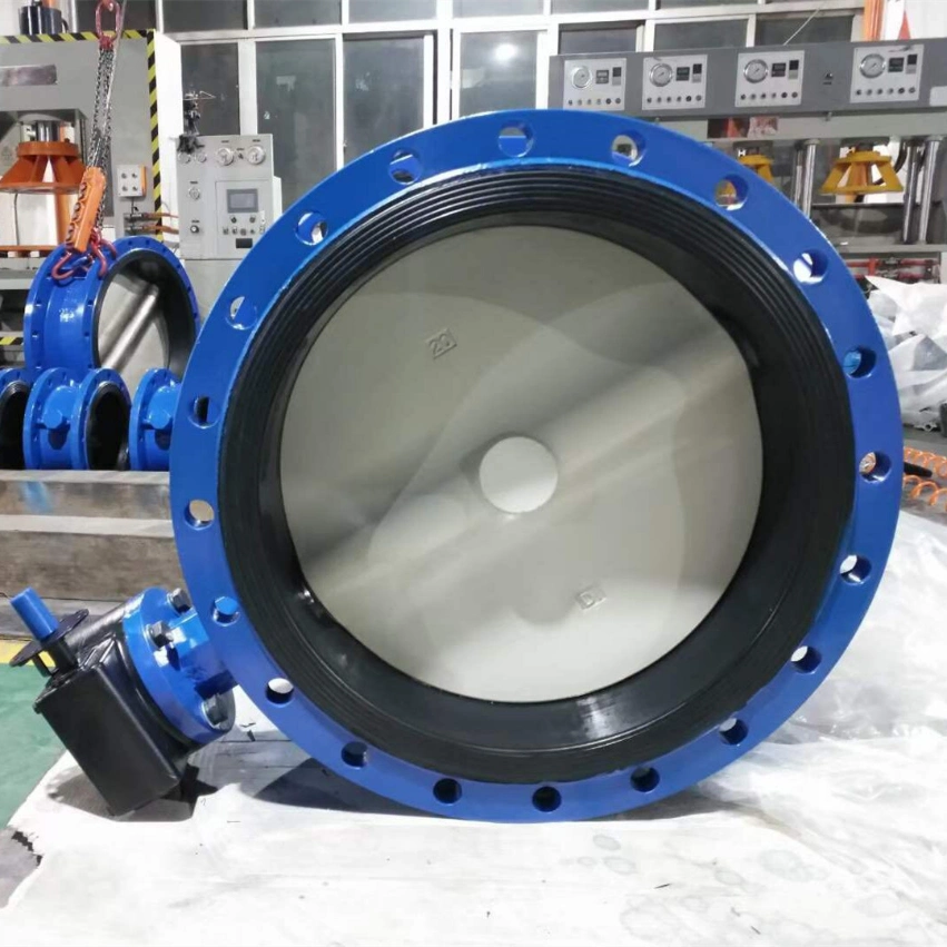 Triple Offset Ss 304 12 Inch Flanged Type Butterfly Valve